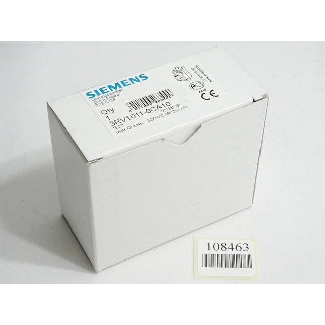 Siemens Leistungsschalter 3RV1011-0CA10 / Neu OVP - Maranos.de