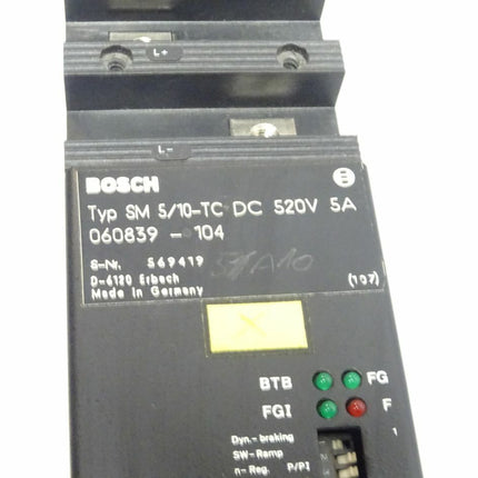 BOSCH SM 5/10-TC DC 520V 5A 060839-104 S69419  Servomodul - Maranos.de