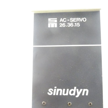 Sieb & Meyer SM AC-Servo sinudyn 26.36.15 / 26.36.015.9. - Maranos.de