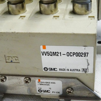 SMC EX245-SPR1-X165 + EX245-DX1-X36 + 2x VQC2201NR-5-X27 +  VQC2101NY-5-X10 - Maranos.de