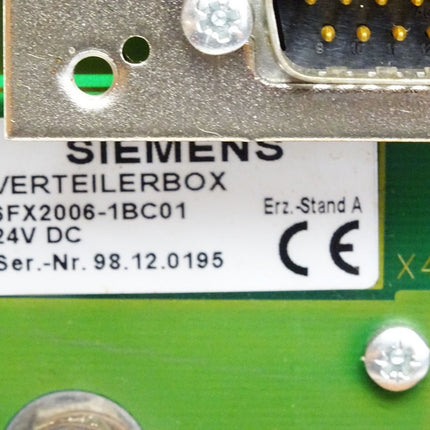 Siemens Verteilerbox 6FX2006-1BC01 mit Abschlussstecker - Maranos.de