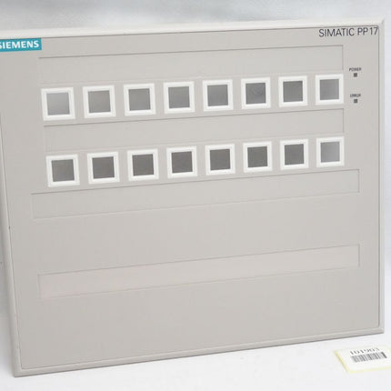 Siemens Front Simatic PP17 Panel 16 Tasten - Maranos.de
