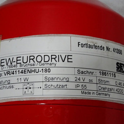 SEW Eurodrive Lüfter 01861115 VR/4114ENHU-180 Neuwertig mit Lagerspuren - Maranos.de