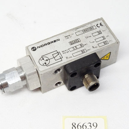 Norgren 0880360 0,5..8bar 30V 3A pmax. 80bar - Maranos.de