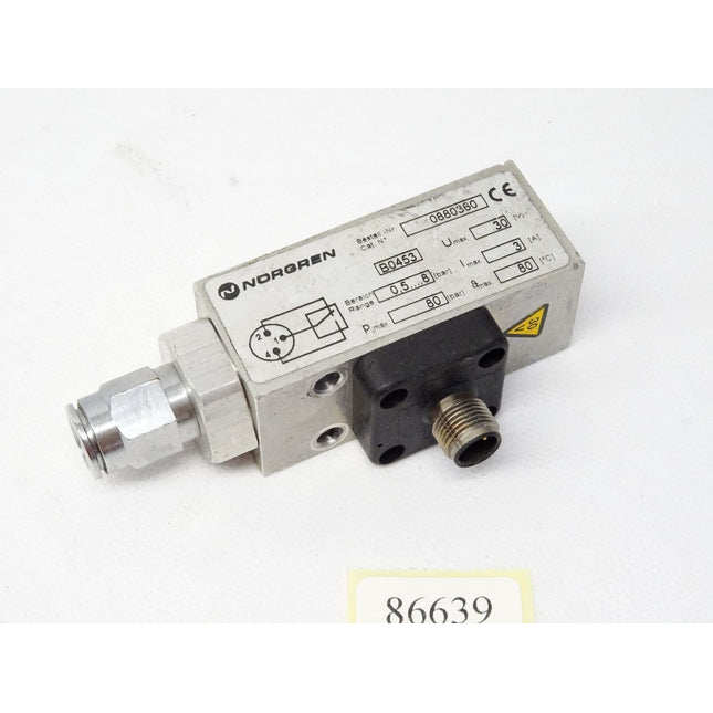Norgren 0880360 0,5..8bar 30V 3A pmax. 80bar - Maranos.de
