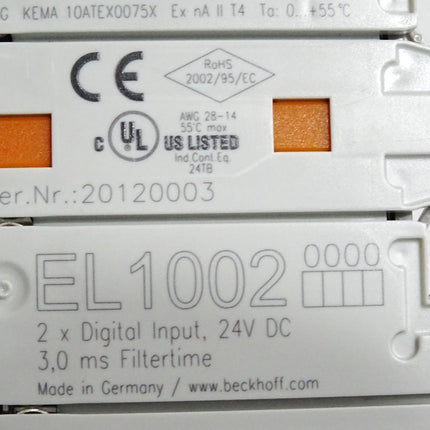 Beckhoff EL1002 digitale Eingangsklemme - Maranos.de