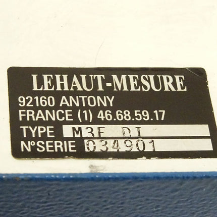 LEHAUT-MESURE M3E / M3EDI / M3E DI / Multiflex - Maranos.de