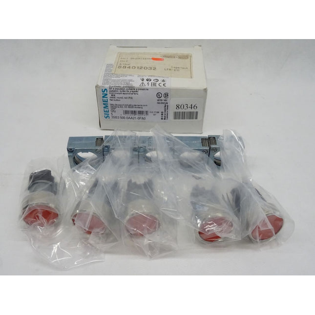 Siemens 3SB3500-0AA21-0PA0 / 3SB3500-0AA21-0PA0 Drucktaster Rot NEU-OVP - Maranos.de