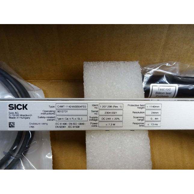 Sick 1207298 C4MT-11424ABB04FE0 Sicherheits-Lichtvorhang miniTwin / Neu OVP - Maranos.de