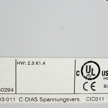 Sigmatek CIC011 CD Anschaltbaugruppe 12-003-011 HW:2.3-X1.4 - Maranos.de