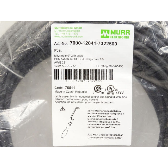 Murr Elektronik 7000-12041-7322500 / Neu OVP - Maranos.de