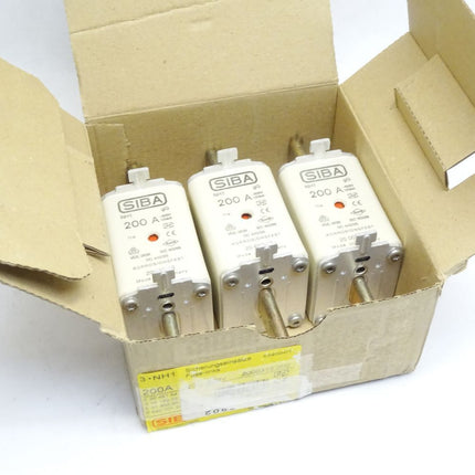 SIBA NH1 200A / 2000313 / Inhalt : 3 Stück / Neu OVP - Maranos.de