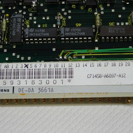Siemens C71458-A6097-A12 Steuerplatine C71458A6097A12 - Maranos.de