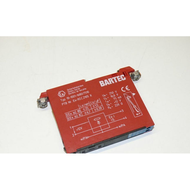 Bartec Typ 19-1001-1680/7510 Sicherheitsbarriere - Maranos.de