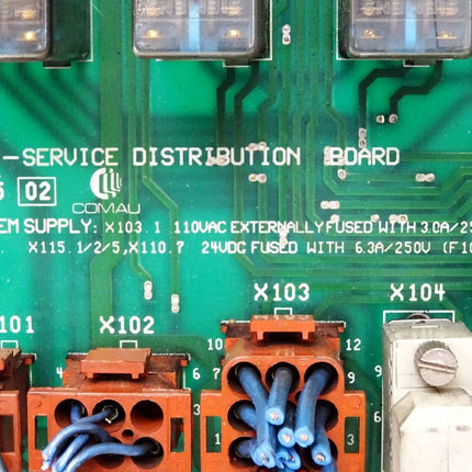 Comau 1275 SDB-Service Distribution Board 1275 02 - Maranos.de