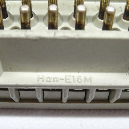 Harting HAN-R16M Buchseneinsatz Schraubanschluss 16-polig - Maranos.de