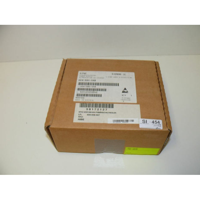 Siemens 6EW1380-0AB Sipac Stromversorgung / Power Supply 6EW1 380-0AB E: 02 - Maranos.de