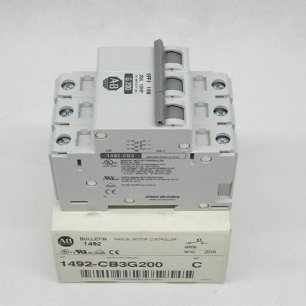 Allen Bradley 1492-CB3G200 Manual Motor Controller neu-OVP - Maranos.de
