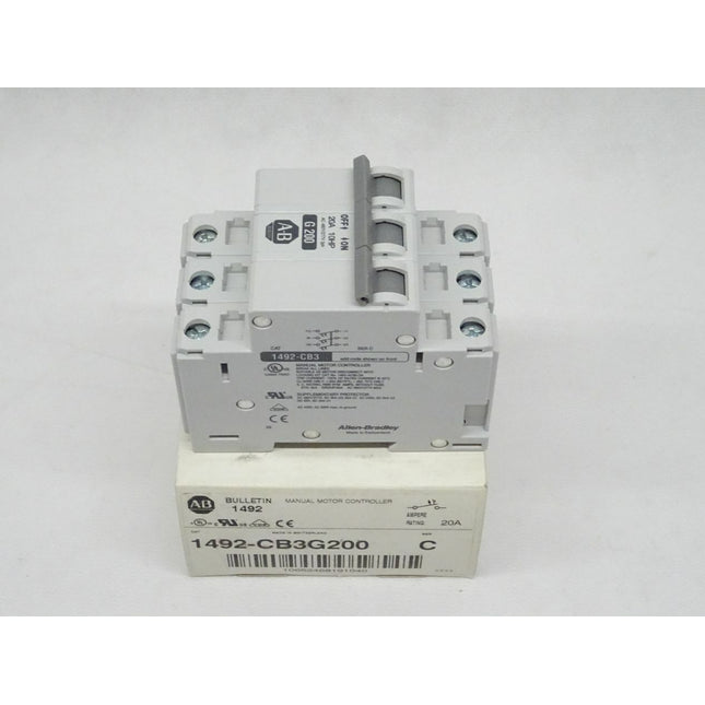 Allen Bradley 1492-CB3G200 Manual Motor Controller neu-OVP - Maranos.de