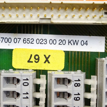 Wago 289-700 07 652 023 00 20 KW 04 Übergabebaustein - Maranos.de
