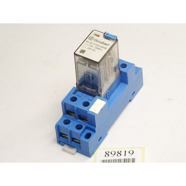 Finder Relais 56.32.9.024.0040 12A - 250V~ + Sockel Type 96.72 - Maranos.de