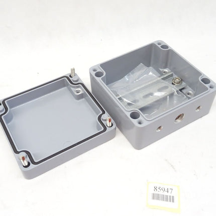 Swibox AG AG121 / 0101101600 / MBA 121265 Alu-Gehäuse 122x120x65mm / Neu OVP - Maranos.de