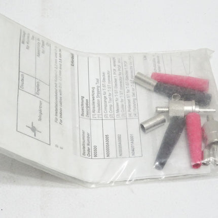 Telegärtner T-ST J08010A0016 Stecker für Kunstoffasern POF / Neu OVP - Maranos.de