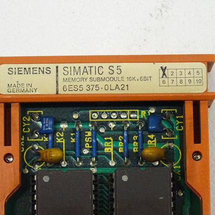 Siemens 6ES5375-0LA21 SIMATIC S5 Memory Submodule 16K x 8BIT Siemens 6ES5 375-0LA21 - Maranos.de