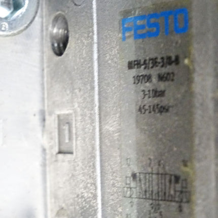 Festo Ventilinsel mit Gehäuse Magnetventil MFH-5/3E-3/8-B 19708 + 19705 MFH-5-3/8-B - Maranos.de