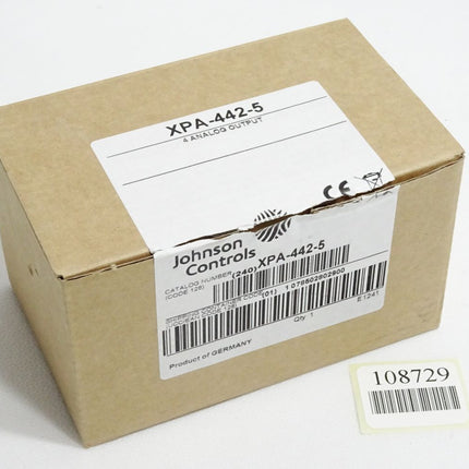 Johnson Controls XPA-442-5 / Neu OVP - Maranos.de