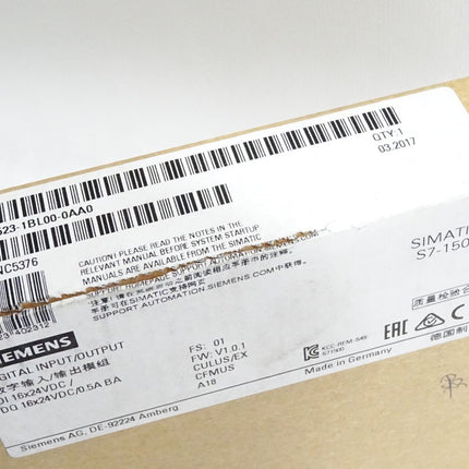 Siemens S7-1500 6ES7523-1BL00-0AA0 6ES7523-1BL00-0AA0 / Neu OVP - Maranos.de