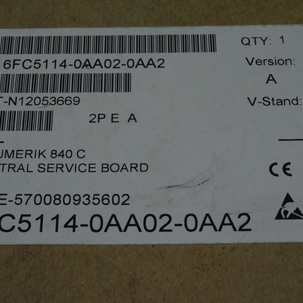 Siemens Sinumerik 6FC5114-0AA02-0AA2 / 6FC5 114-0AA02-0AA2 840 C NEU/OVP versiegelt - Maranos.de