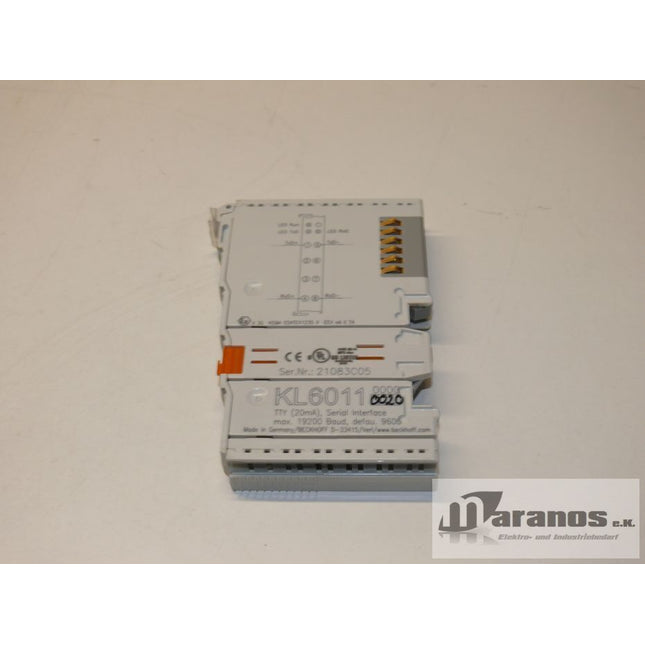 Beckhoff KL6011 / KL 6011 Serielle Schnittstelle, TTY, 20-mA-Current-Loop - Maranos.de