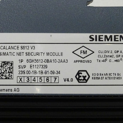 SIEMENS SIMATIC NET 6GK5612-0BA10-2AA3 / 6GK5 612-0BA10-2AA3 - Scalance S612 V3 - NEU - Maranos.de