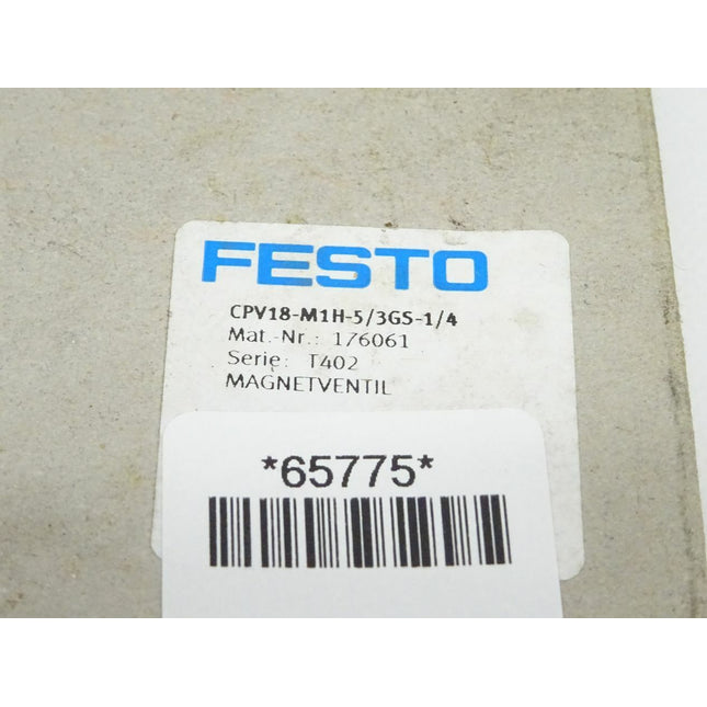 Festo 176061CPV18-M1H-5/3GS-1/4 NEU/OVP - Maranos.de