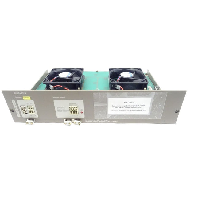 Siemens Simatic S5 6ES5988-3NA11 / 6ES5 988-3NA11 Einbau-Lüftereinschub NEU - Maranos.de