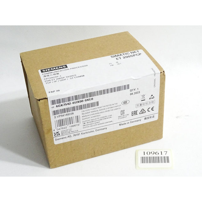 Siemens ET200SPCP CP1542SP-1 6GK7542-6UX00-0XE0 / Neu OVP versiegelt - Maranos.de