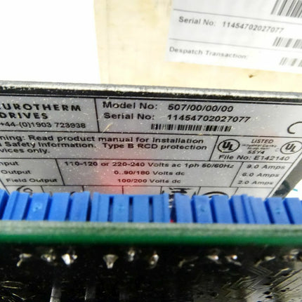 Eurotherm Drives Parker  507 / 507/00/00/00/00 / 507000000 / 114547 / Neu OVP - Maranos.de