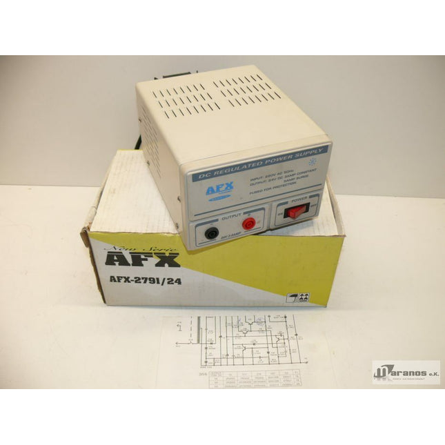 NEU-OVP AFX 2791/24 Stabilisiertes Netzgerät 24V AFX-2791/24 - Maranos.de