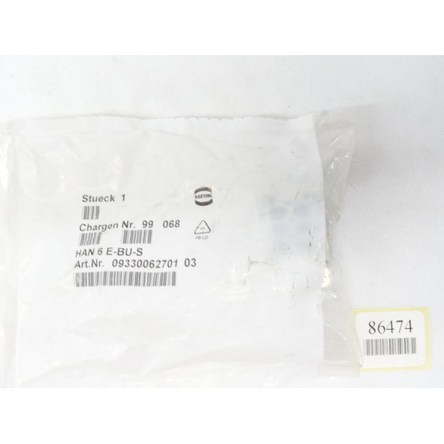 Harting HAN 6 E-BU-S / 09330062701 / Neu OVP - Maranos.de