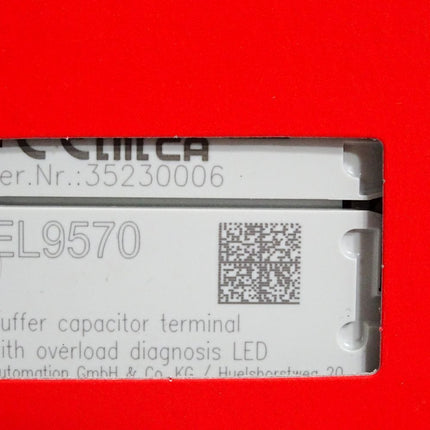 Beckhoff EL9570 Puffer-Kondensatorklemme / Neu OVP versiegelt - Maranos.de