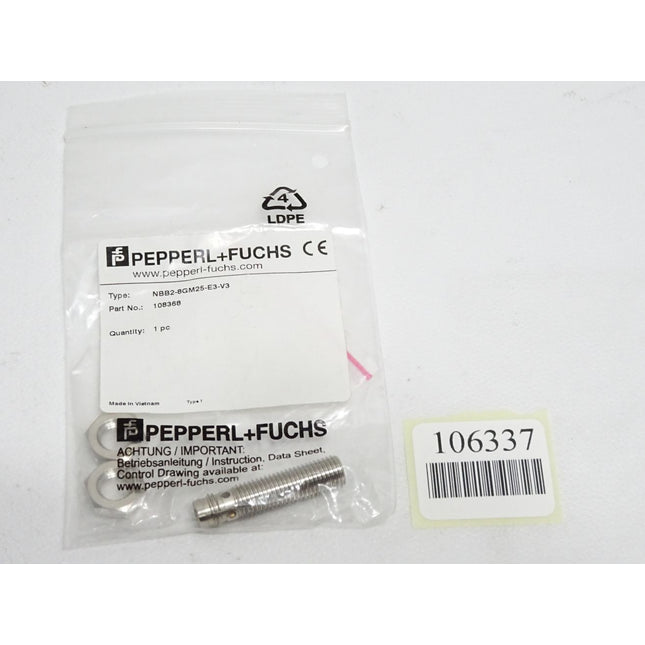 Pepperl+Fuchs 108368 NBB2-8GM25-E3-V3 Induktiver Sensor / Neu OVP - Maranos.de