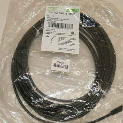 NEU-OVP Murr Elektronik 7000-08041-6101000 Kabel PVC-OB 3x0,25 schwarz 10m - Maranos.de