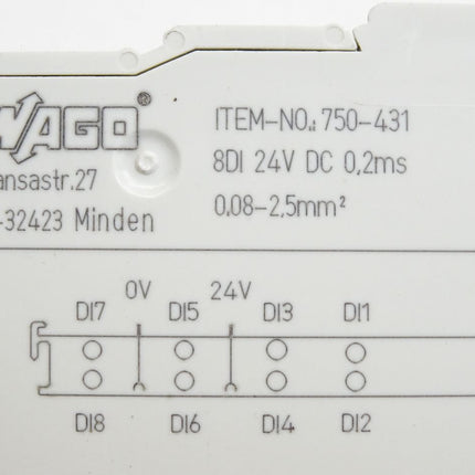 Wago 750-431 8-Kanal-Digitaleingang - Maranos.de