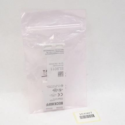 Beckhoff Endkappe EL9011 Bus End Plate / Neu OVP - Maranos.de