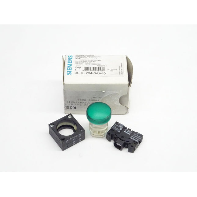 Siemens 3SB3204-6AA40 Leuchtmelder 3SB3 204-6AA40 neu-OVP - Maranos.de