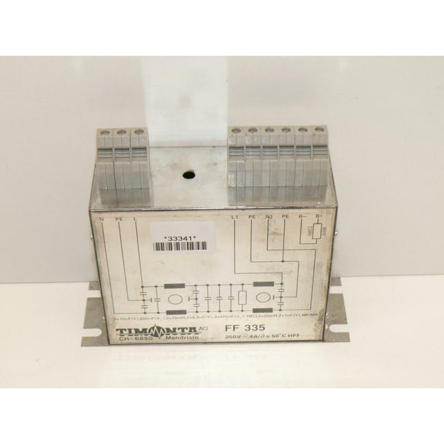 Neuwertig: TIMONTA FF335 Netzfilter / FF 335 Filter - Maranos.de