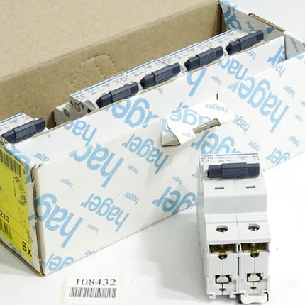 Hager Leitungsschutzschalter NC213 C13 463213 / Inhalt : 1 Stück / Neu - Maranos.de