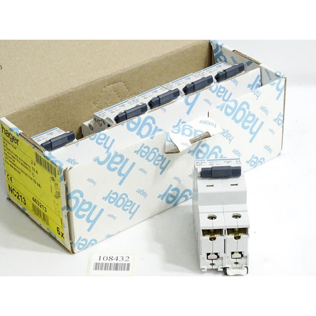 Hager Leitungsschutzschalter NC213 C13 463213 / Inhalt : 1 Stück / Neu - Maranos.de
