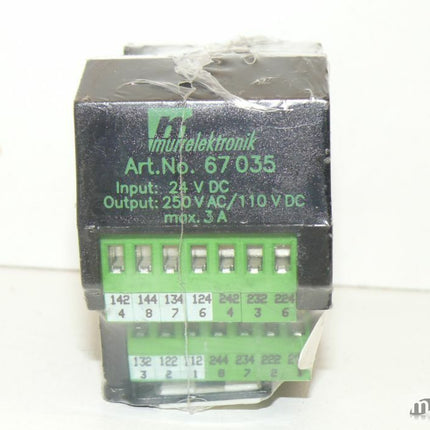 NEU/OVP Murr Elektronic 67035 24 VDC Relaissockelbaustein - Maranos.de
